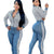 DR denim look pant set